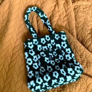 BDG Printed Fleece Tote Bag - GREAT for school or work